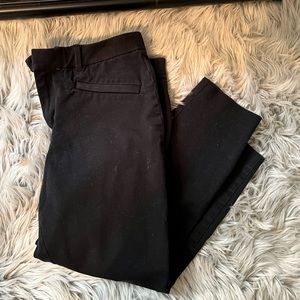 Black Gap jeans size 12 R skinny ankle
